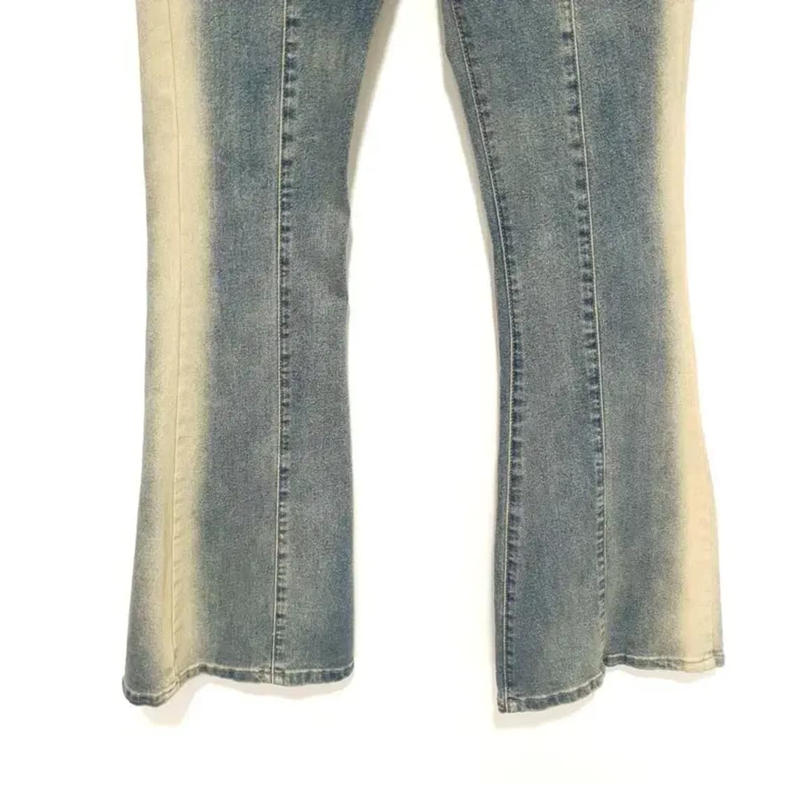 여성 부츠컷 워싱 데님 팬츠 S_M1274 상품이미지3