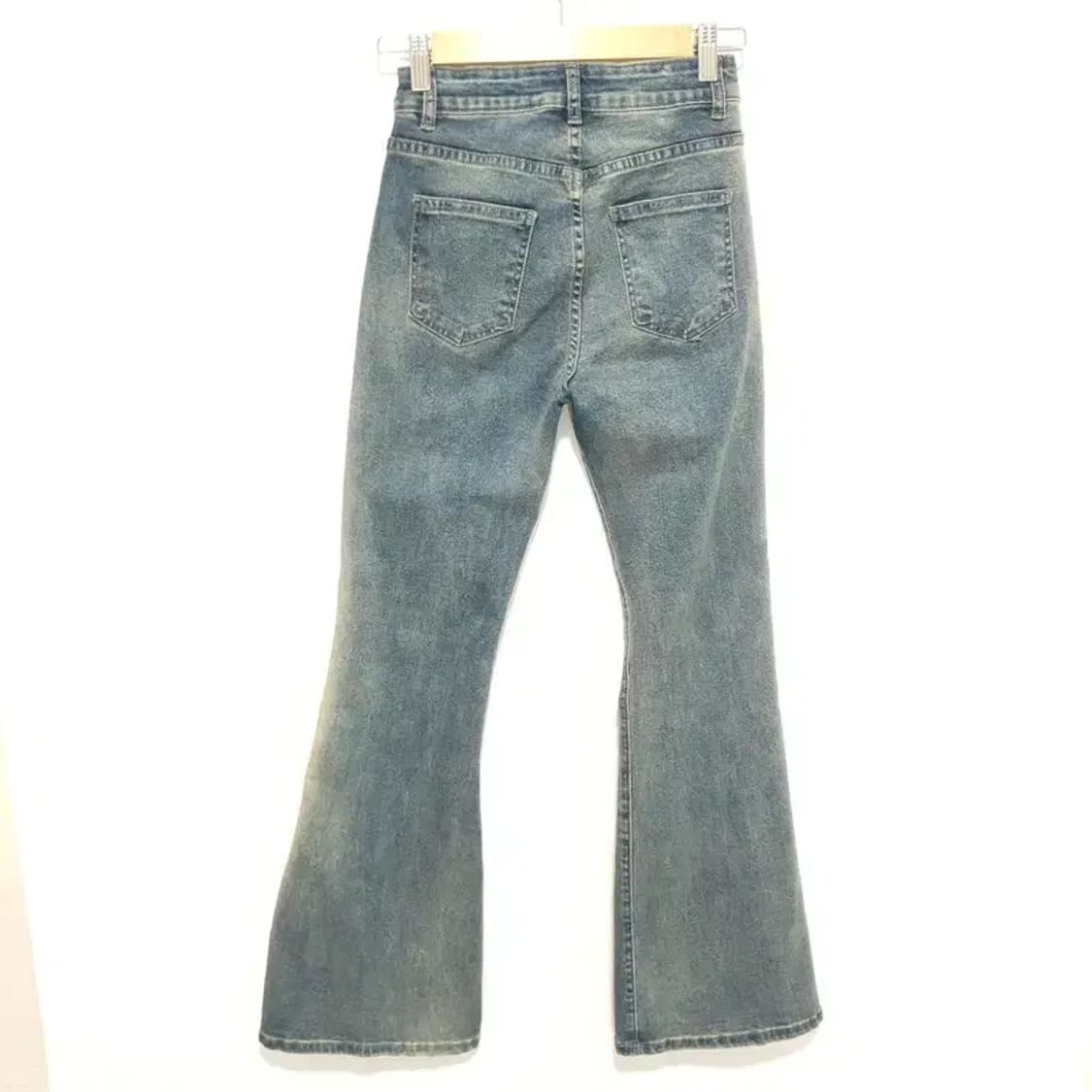 여성 부츠컷 워싱 데님 팬츠 S_M1274 상품이미지4