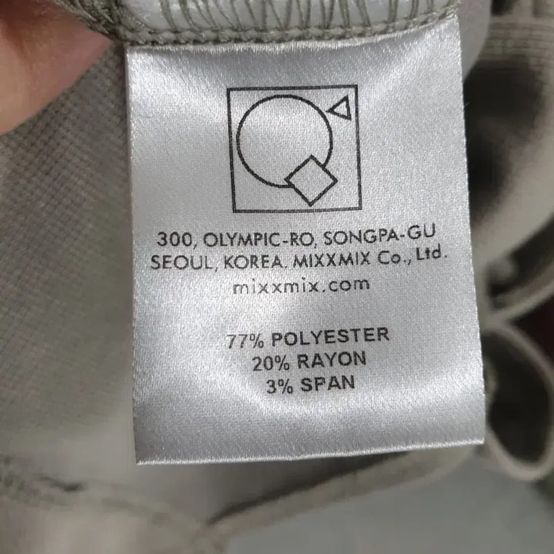 하이드앤시크 니트 반팔 카라 원피스 F_S1247 상품이미지8