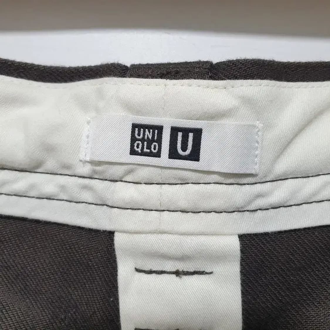 유니클로 U 와이드핏 치노 팬츠 79_M1287 상품이미지6