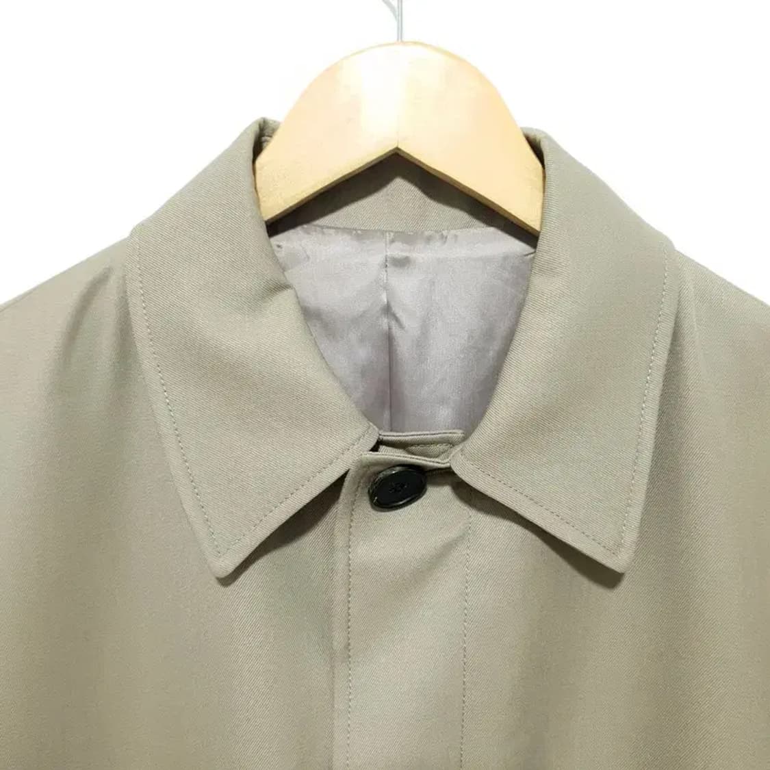 무탠다드 울 블렌드 오버사이즈 싱글 트렌치 코트 M_M1292 상품이미지2