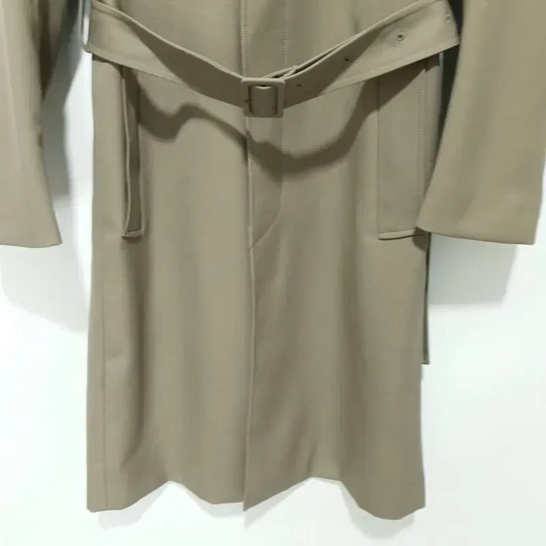 무탠다드 울 블렌드 오버사이즈 싱글 트렌치 코트 M_M1292 상품이미지3