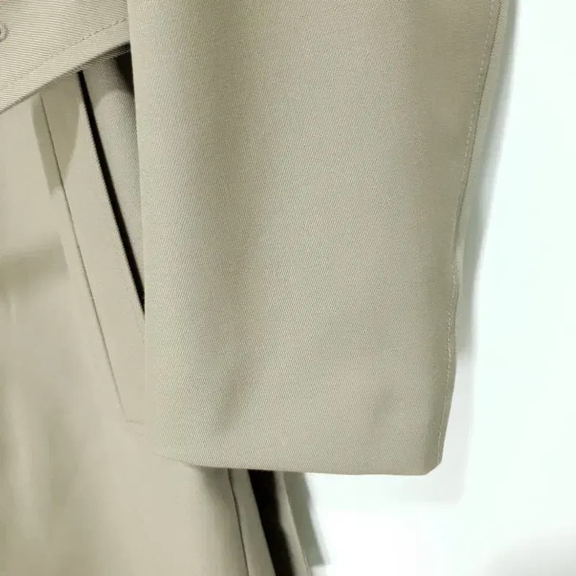 무탠다드 울 블렌드 오버사이즈 싱글 트렌치 코트 M_M1292 상품이미지4