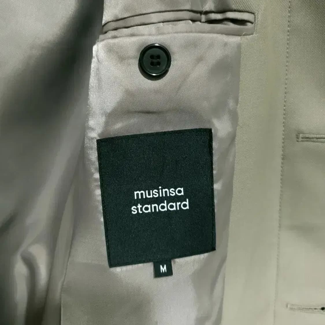 무탠다드 울 블렌드 오버사이즈 싱글 트렌치 코트 M_M1292 상품이미지8