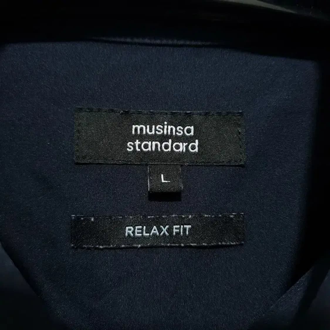 무탠다드 릴렉스핏 실키 셔츠 L_M1295 상품이미지5