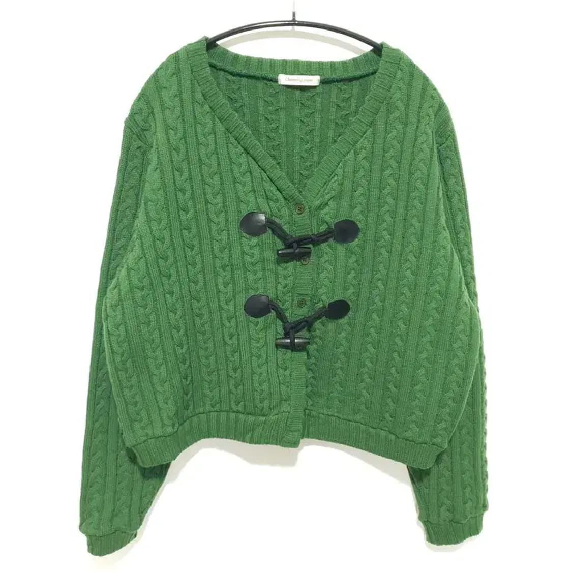 케이블 니트 떡볶이 가디건 F_M1304 상품이미지1