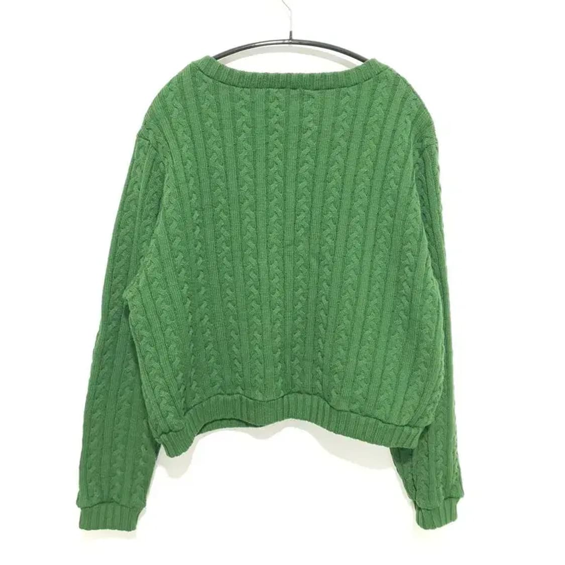 케이블 니트 떡볶이 가디건 F_M1304 상품이미지5