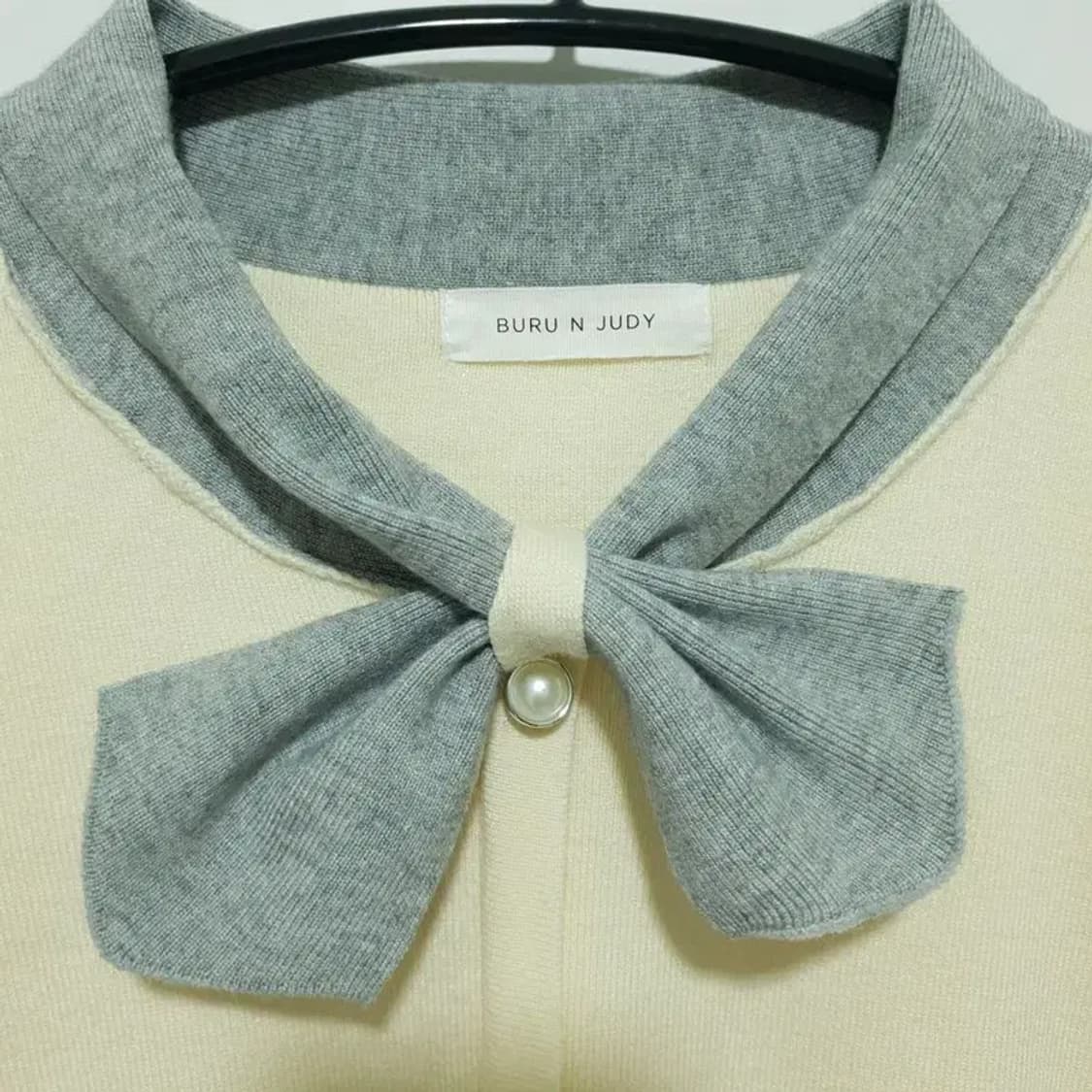 부루앤쥬디 페이크단추 니트 F_M1307 상품이미지2