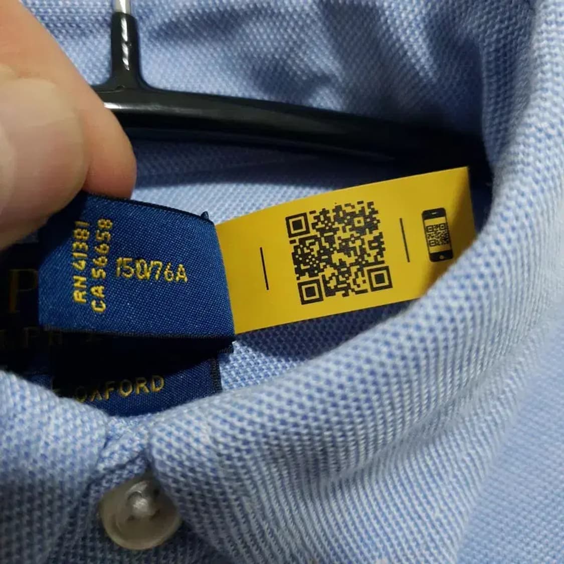 폴로 여성 니트 옥스포드 셔츠 XXS_M1308 상품이미지6