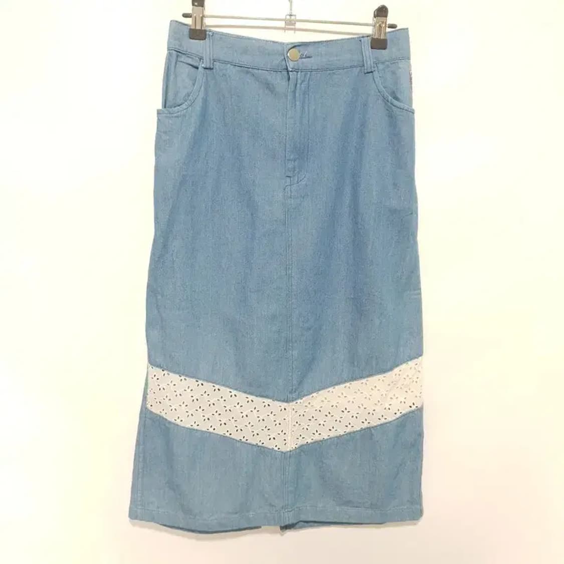 프리키쉬빌딩 데님 스커트 1_S1271 상품이미지1