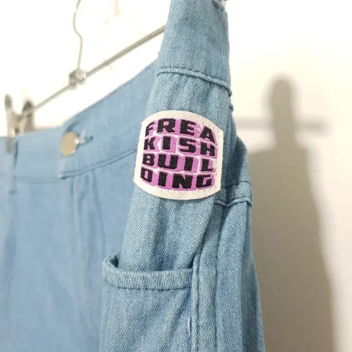 프리키쉬빌딩 데님 스커트 1_S1271 상품이미지3