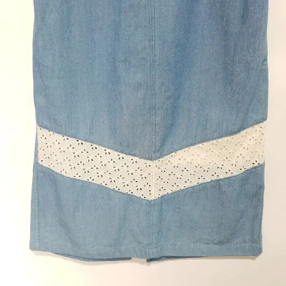 프리키쉬빌딩 데님 스커트 1_S1271 상품이미지4