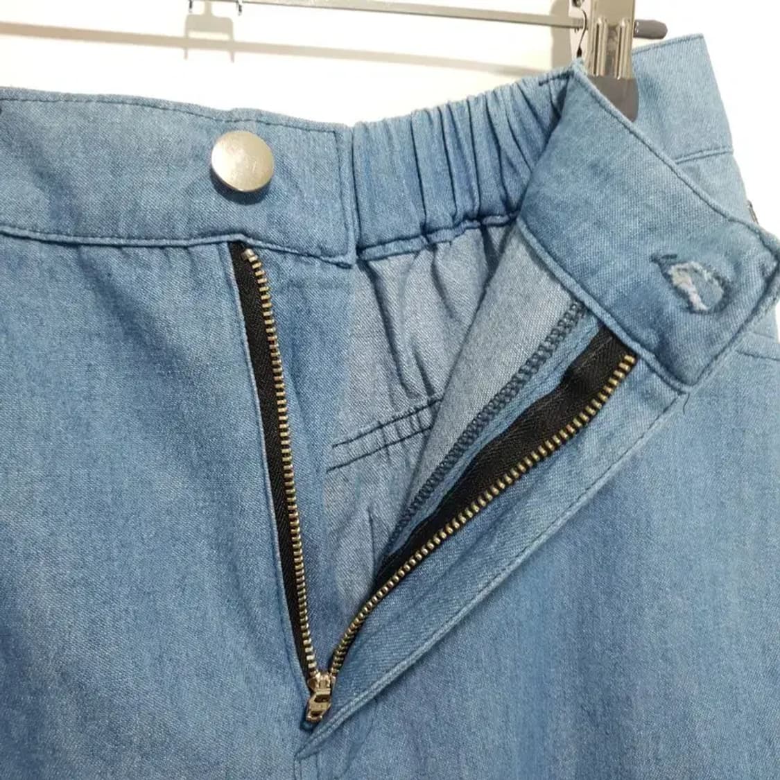 프리키쉬빌딩 데님 스커트 1_S1271 상품이미지6