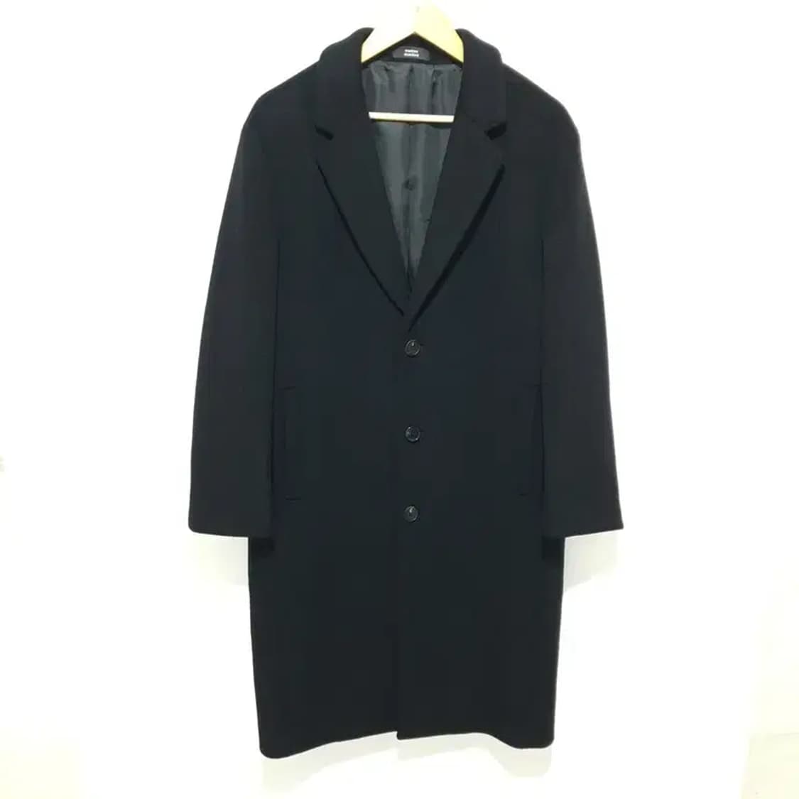 무탠다드 캐시미어 블렌드 오버사이즈 싱글 코트 M_W0310 상품이미지1