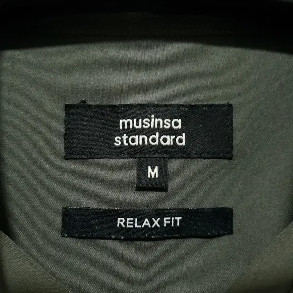 무탠다드 릴렉스핏 실키 셔츠 M_M1296 상품이미지5