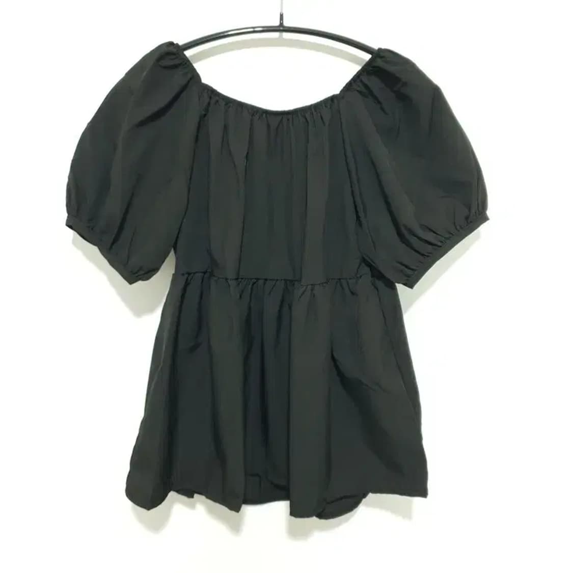 콜릿 퍼프 벌룬 블라우스 F_S1259 상품이미지5