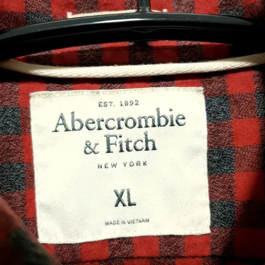 아베크롬비 체크 셔츠 XL_M1298 상품이미지6