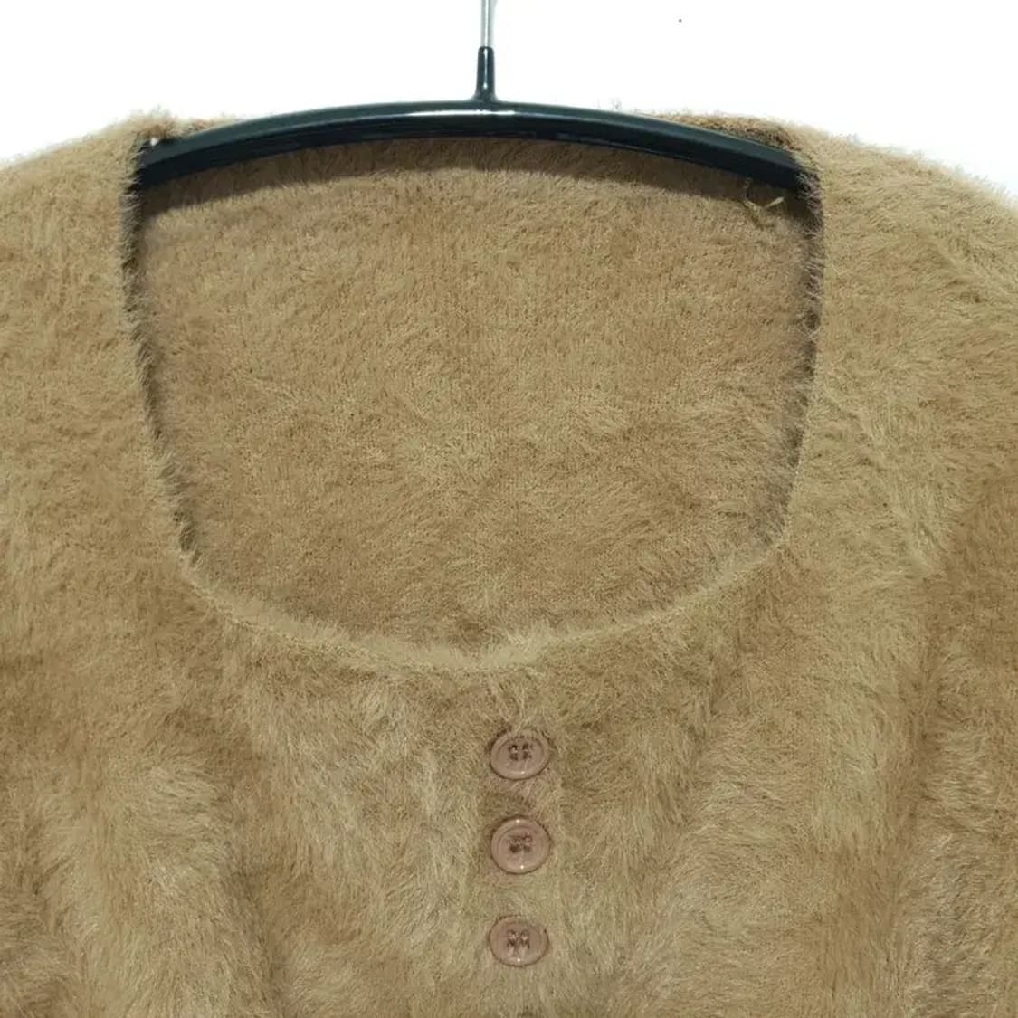 앙고라 숏슬리브 가디건 F_M1306 상품이미지2