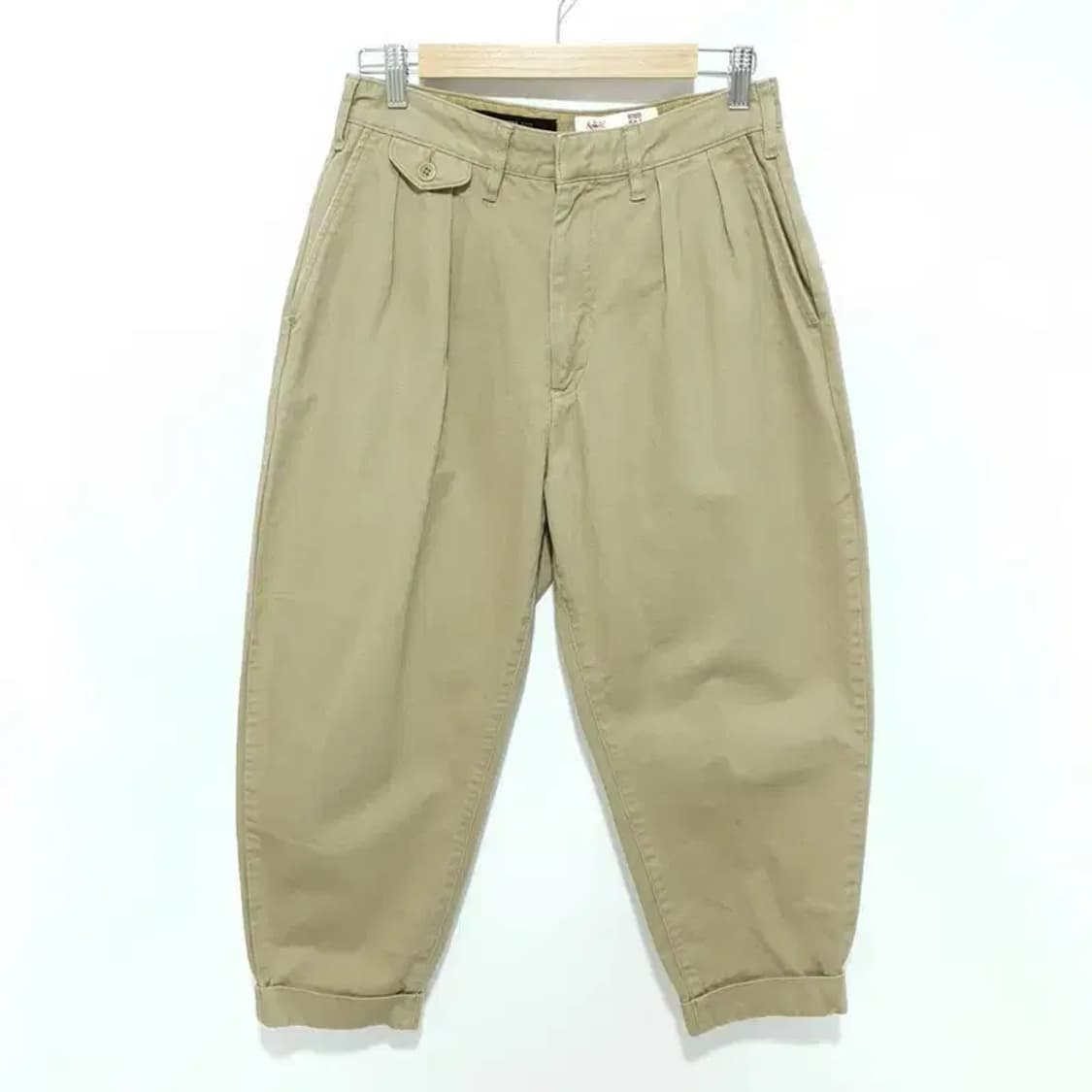 헤지스 람단투아미 이지 롤업 배기 팬츠 S_M1324 상품이미지1