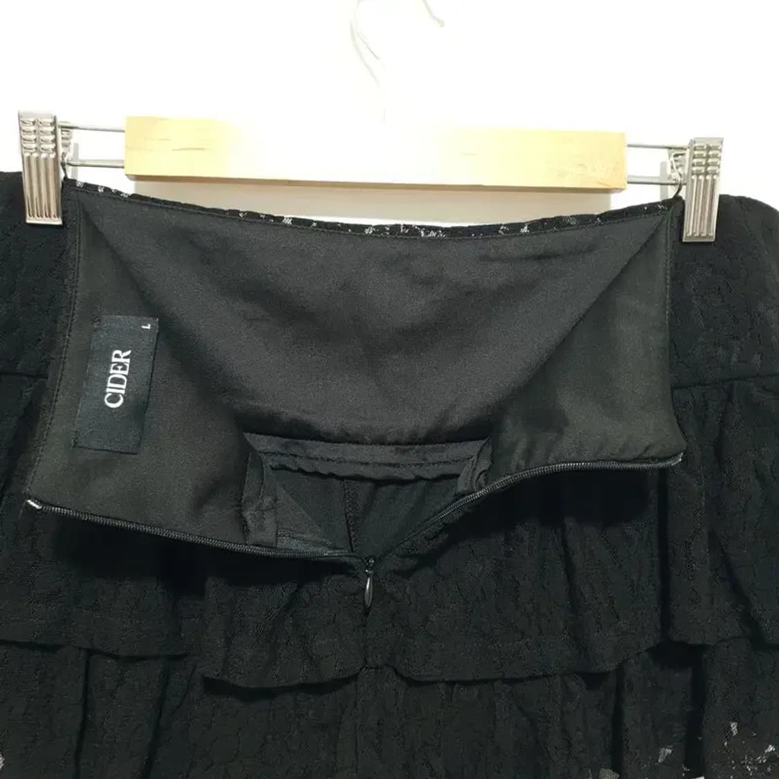 샵사이다 발레코어 레이스 셔링 플로럴 치마바지 L_S1273 상품이미지4