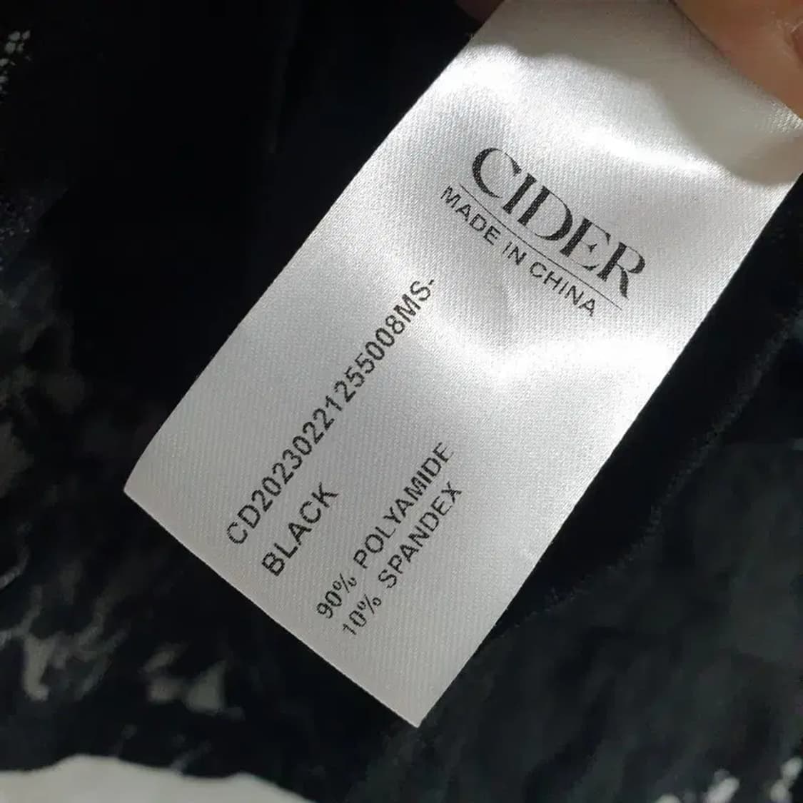 샵사이다 발레코어 레이스 셔링 플로럴 치마바지 L_S1273 상품이미지6