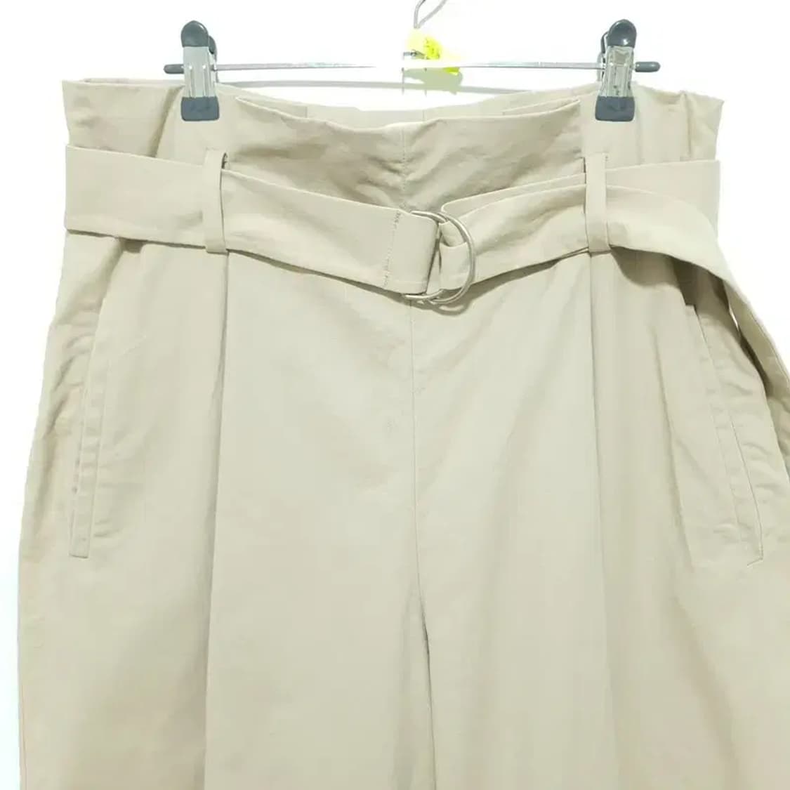 코스 여성 벨티드 코튼 팬츠 EUR 42_M1321 상품이미지2