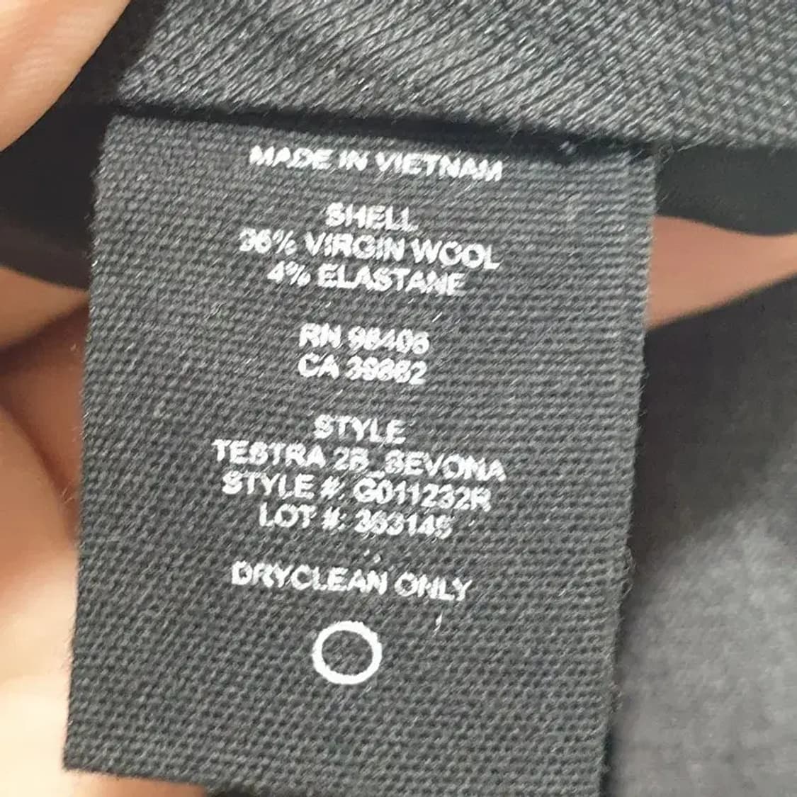 띠어리 여성 스트레치 울 클래식 크롭 슬랙스 0_S1275 상품이미지7