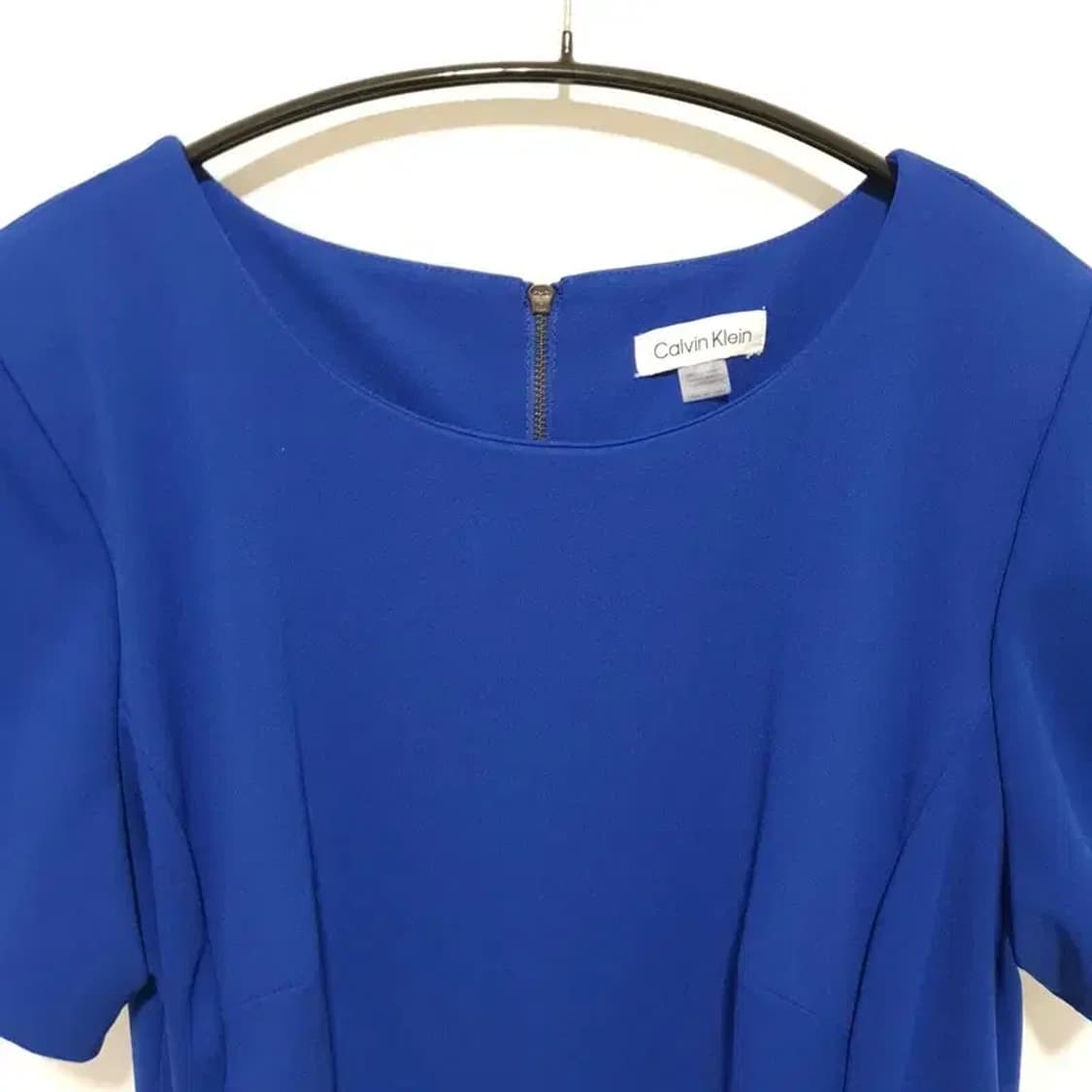 캘빈클라인 러플 벨티드 드레스 14W_S1270 상품이미지2