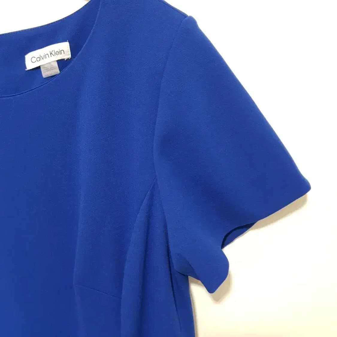 캘빈클라인 러플 벨티드 드레스 14W_S1270 상품이미지3