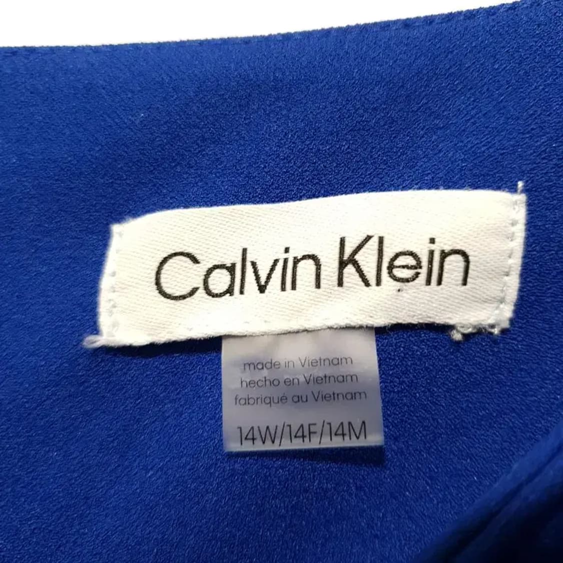 캘빈클라인 러플 벨티드 드레스 14W_S1270 상품이미지7