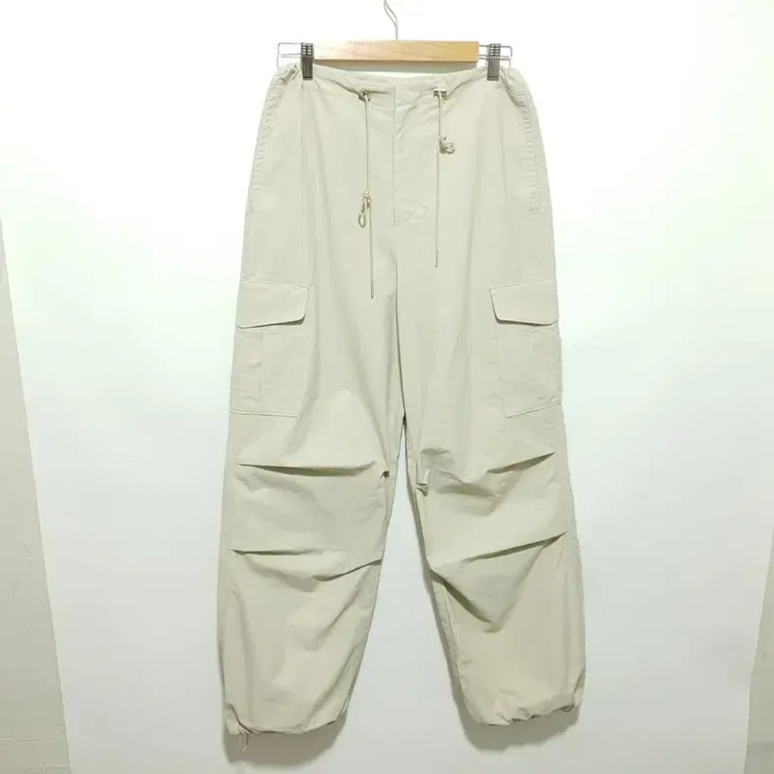 굿하비클럽 스트링 카고 와이드 팬츠 WS_S1276 상품이미지1