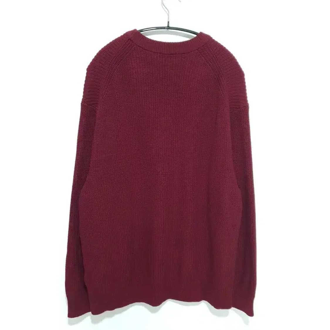 무탠다드 코튼 리브드 크루넥 니트 2XL_W0317 상품이미지4