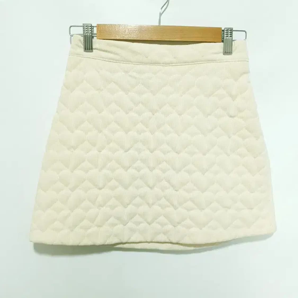 트위 하트 코듀로이 스커트 F_W0326 상품이미지1