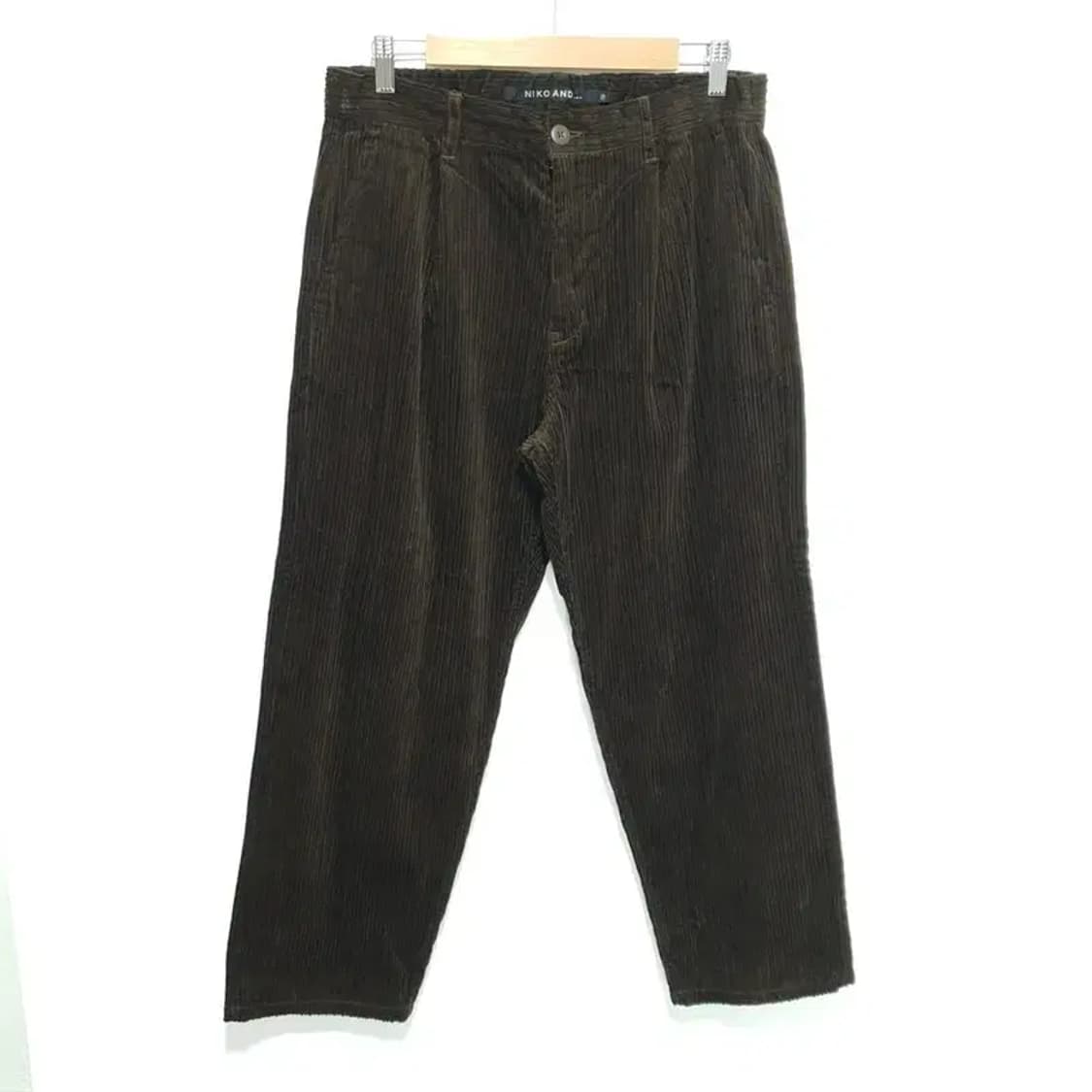 니코앤드 여성 코듀로이 원턱 팬츠 M_W0327 상품이미지1