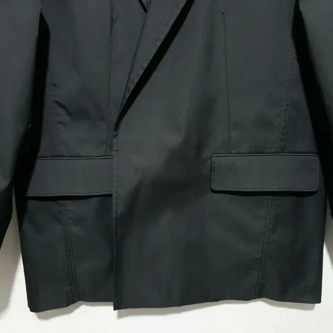 시스템 여성 오버핏 오픈 정장 자켓 82-94-160_M1331 상품이미지3