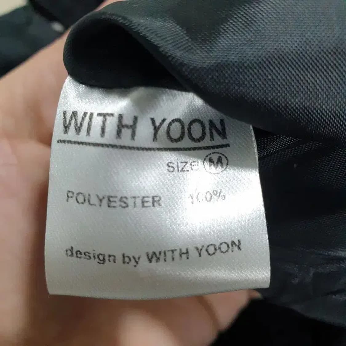 위드윤 카라 트위드 블루종 자켓 M_M1343 상품이미지7