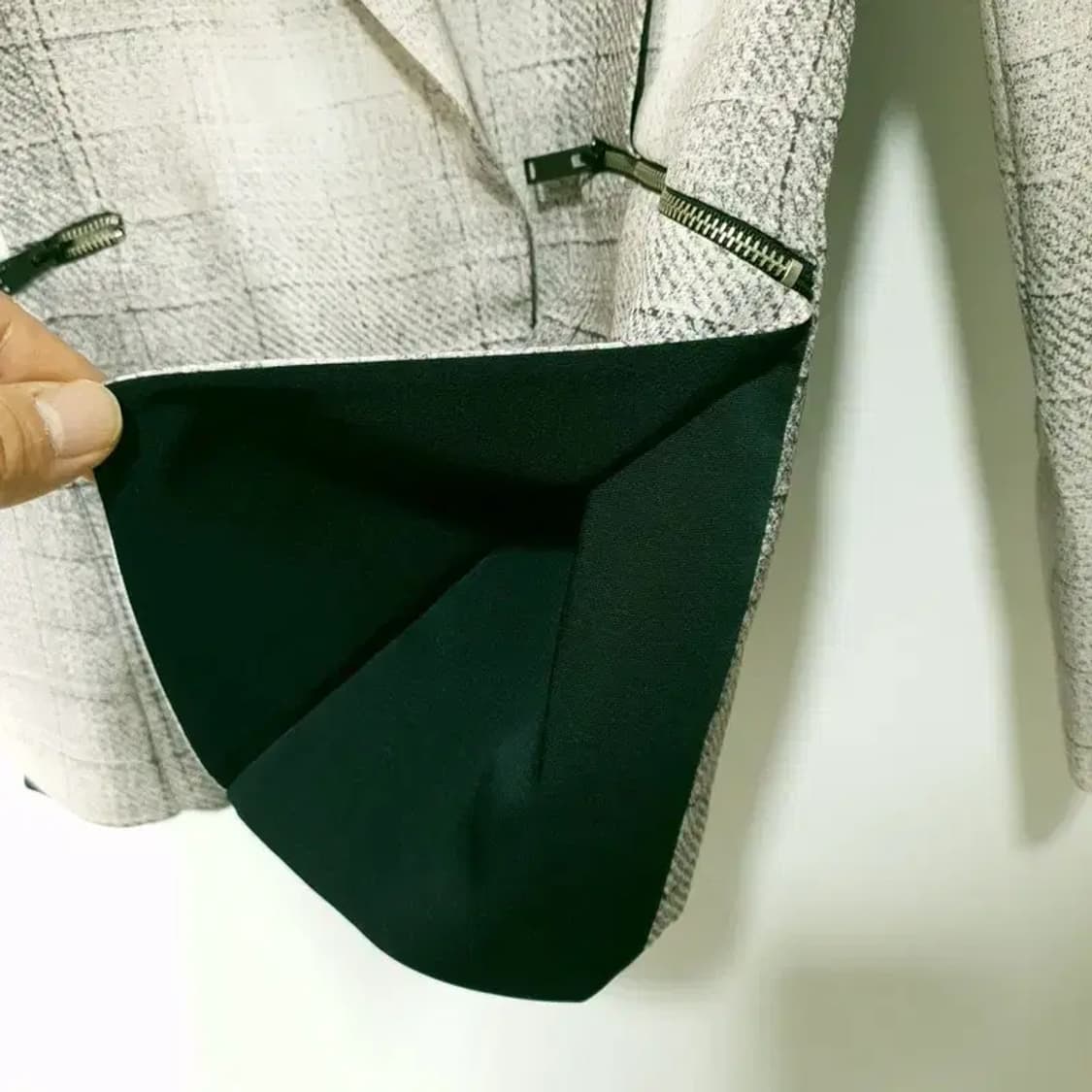 잇미샤 체크 프린팅 자켓 88-94-165_M1344 상품이미지4