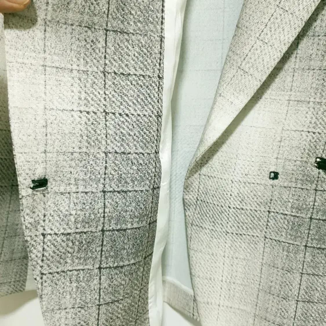 잇미샤 체크 프린팅 자켓 88-94-165_M1344 상품이미지7