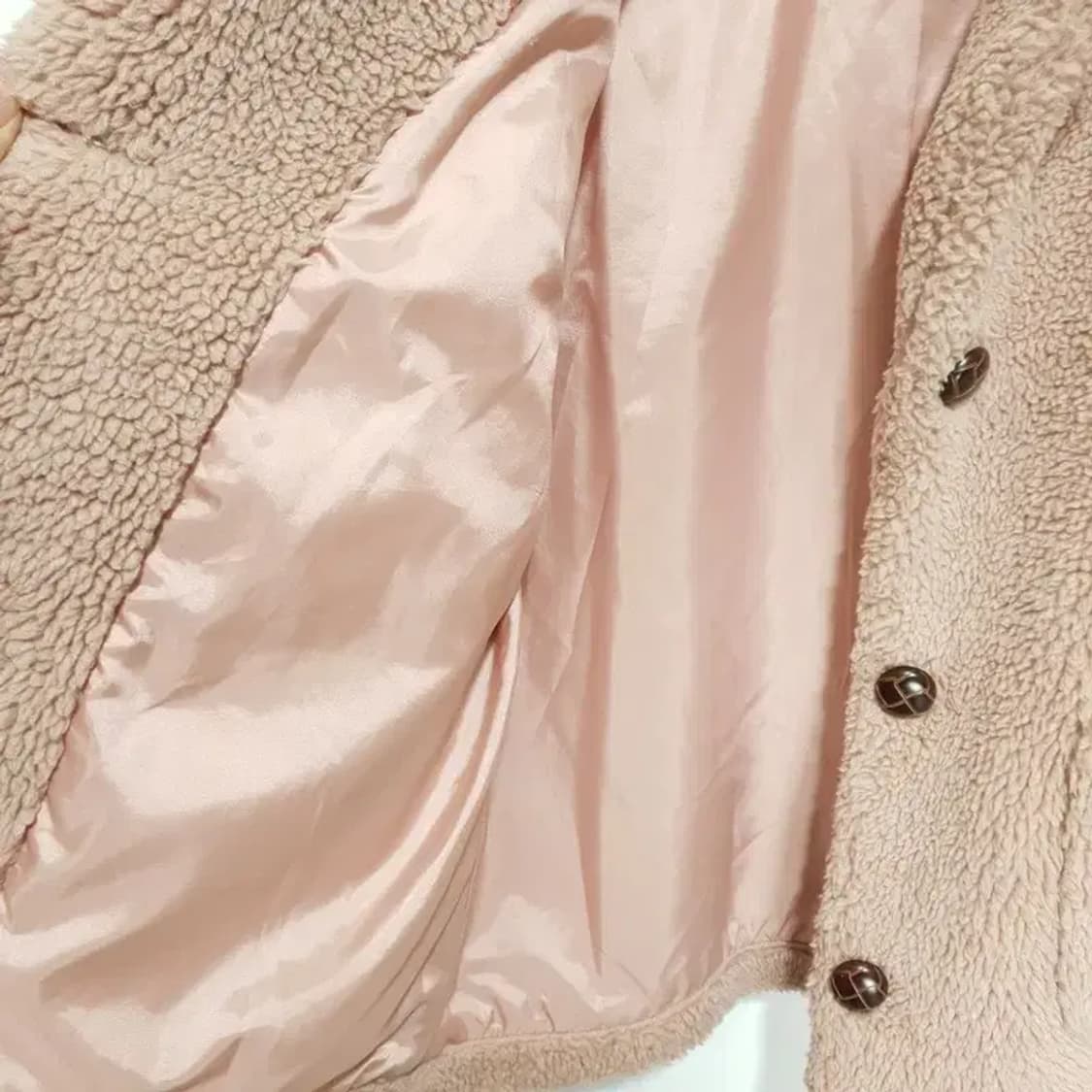 에잇세컨즈 핑크 포켓 양털 자켓 85 S_W0320 상품이미지6