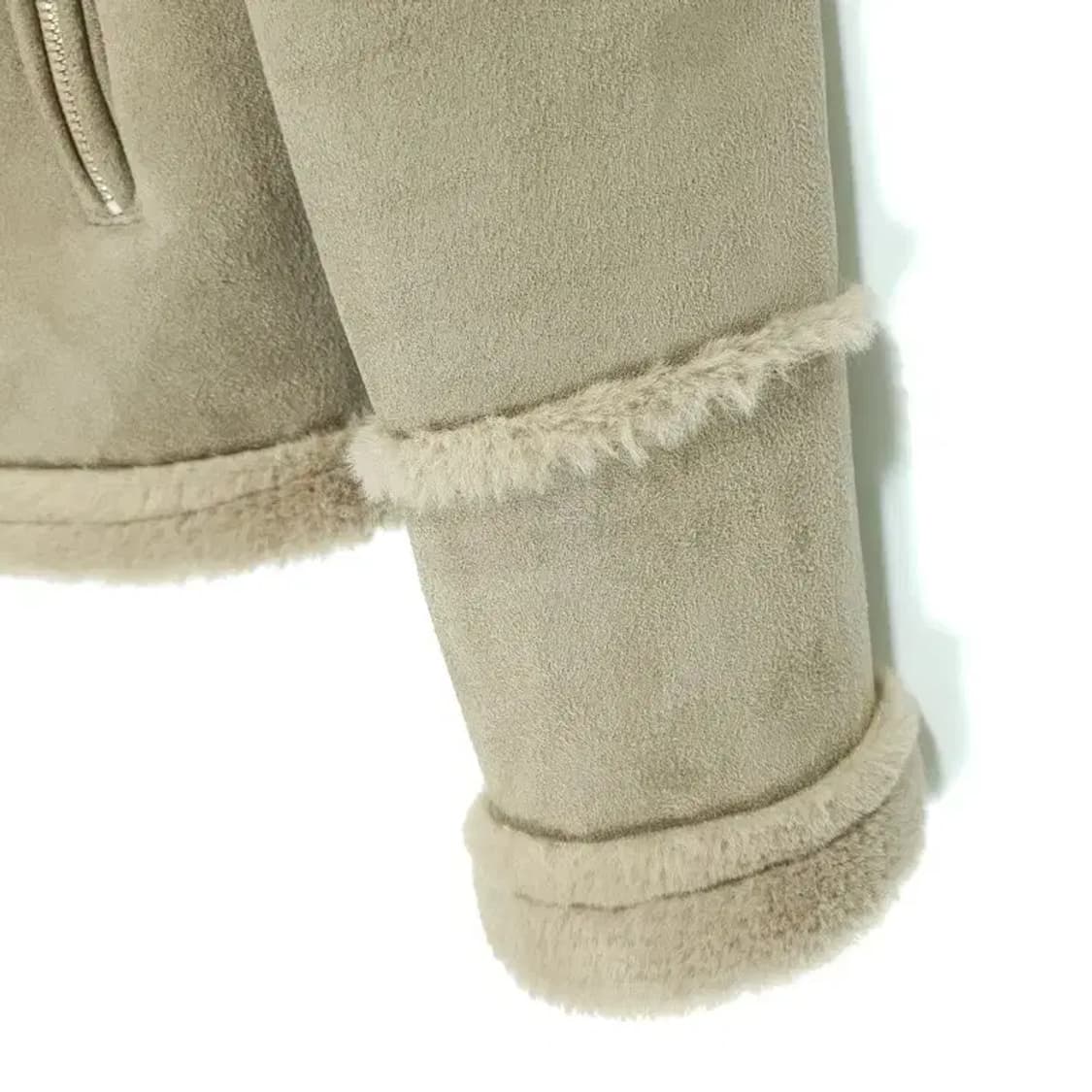 여성 양털 스웨이드 무스탕 F_W0322 상품이미지4