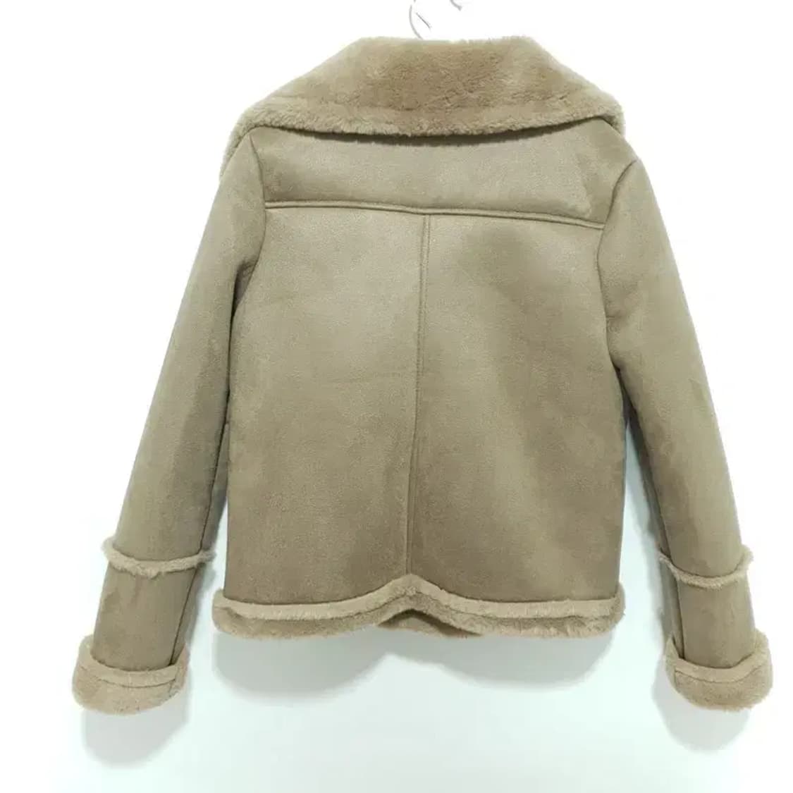 여성 양털 스웨이드 무스탕 F_W0322 상품이미지5