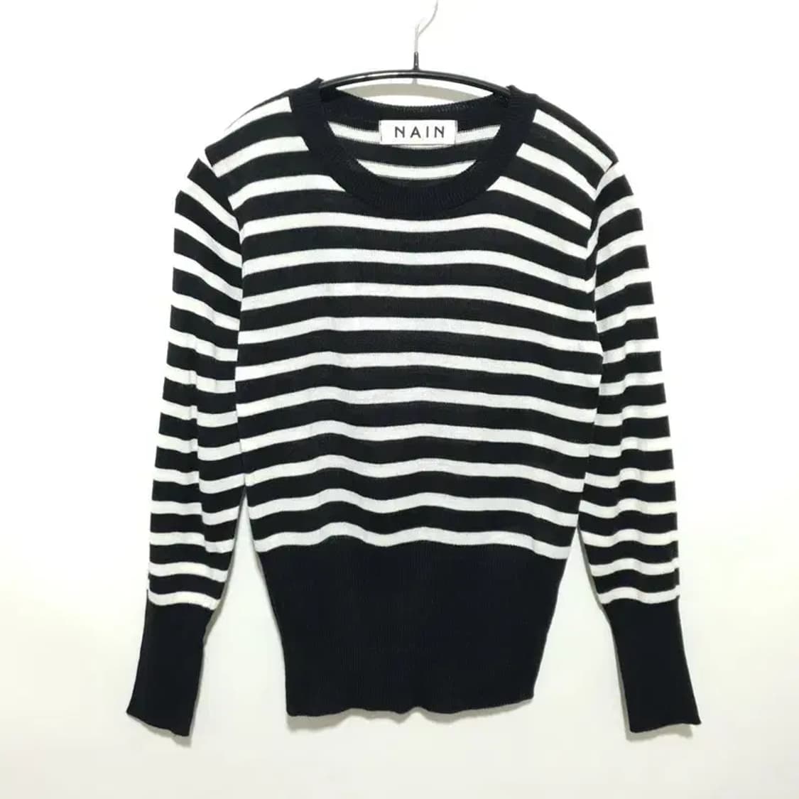 나인 스트라이프 니트 F_M1350 상품이미지1