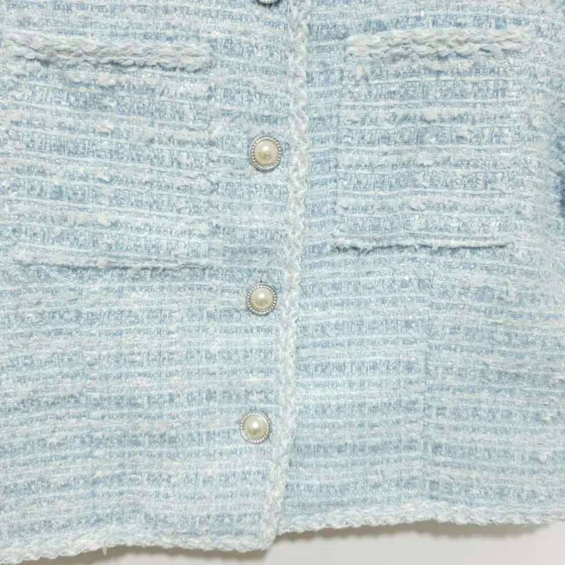 진주 트위드 자켓 F_S1282 상품이미지3