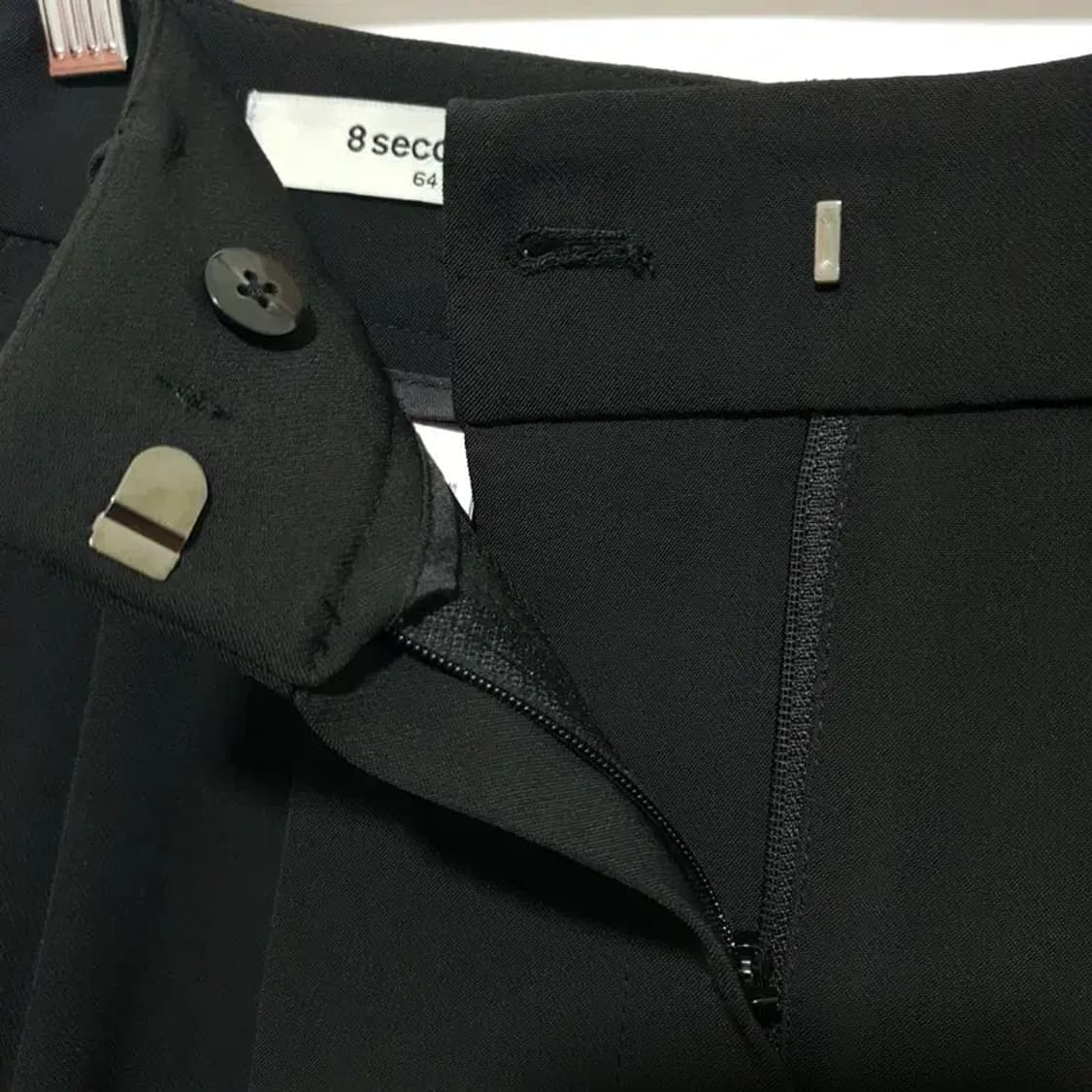 에잇세컨즈 5부 투턱 숏 슬랙스 64/XS_S1292 상품이미지4