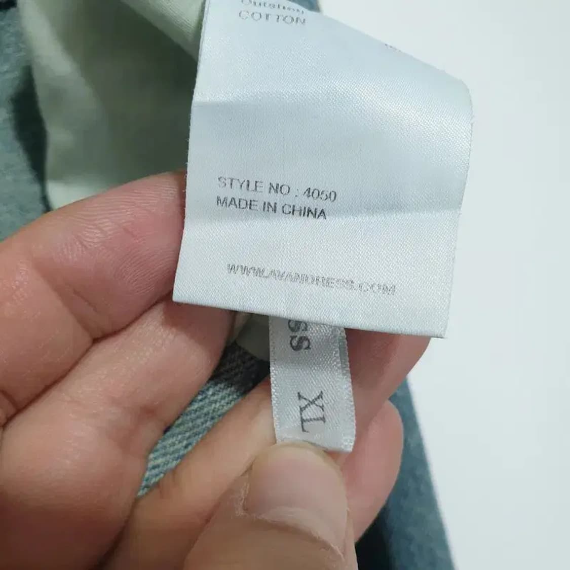 어반드레스 여성 와이드 빈티지 그린 데님 팬츠 XL _M1363 상품이미지9