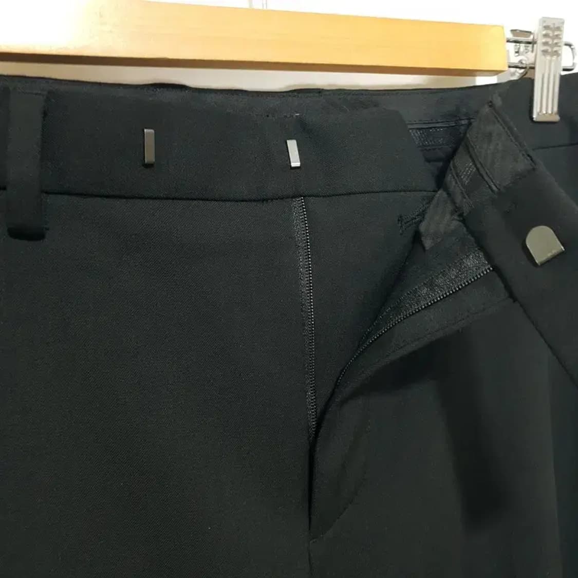 무탠다드 히든밴딩 테이퍼드핏 슬랙스 32_M1365 상품이미지5