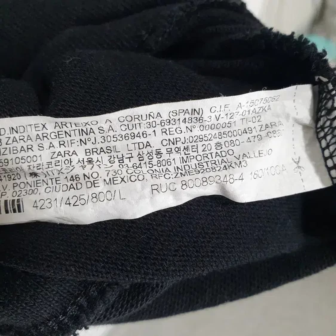 자라 남성 반팔 니트 L_S1279 상품이미지6