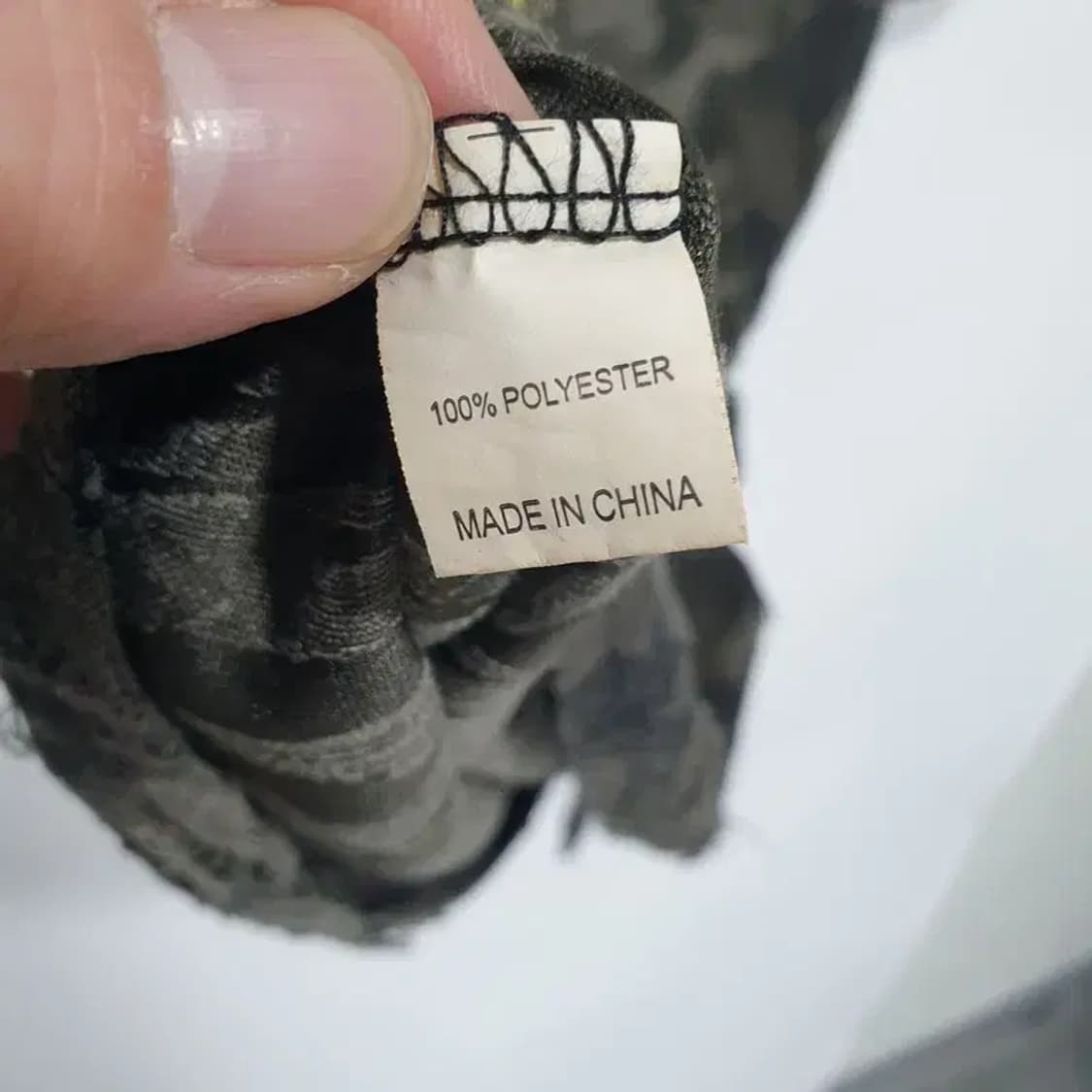 원숄더 밀리터리 셔링 반팔 F_S1289 상품이미지8