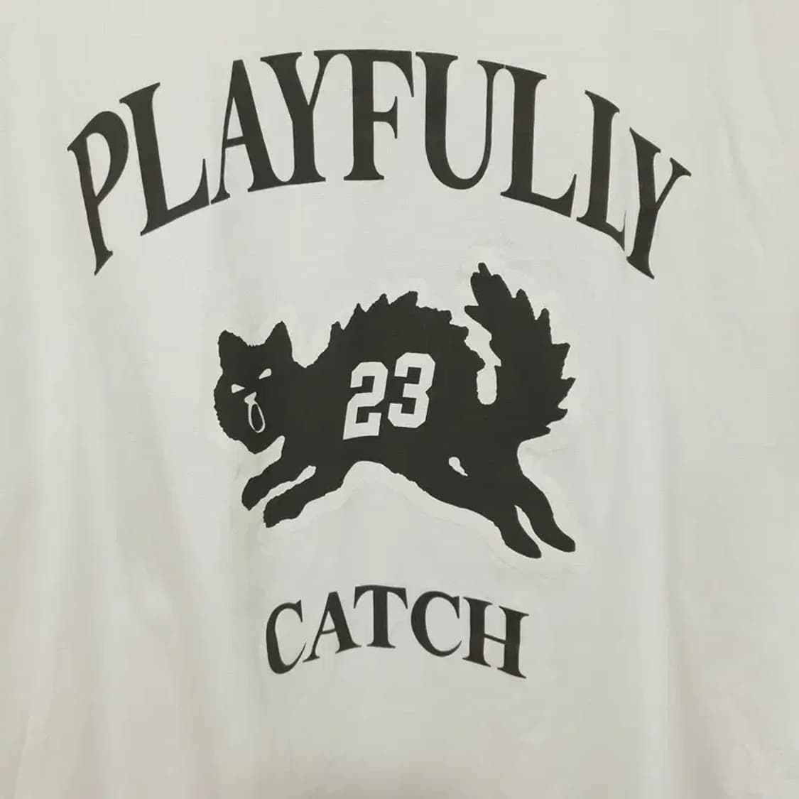 에잇세컨즈 남성 고양이 반팔 XXL_S1281 상품이미지3