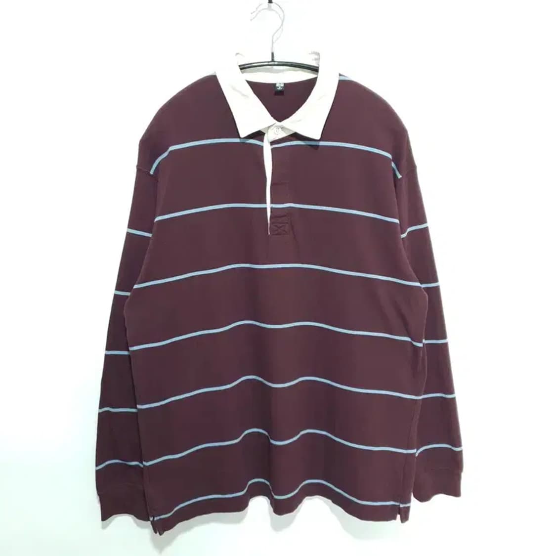 유니클로 럭비티 카라 긴팔  XL_M1379 상품이미지1